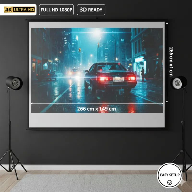 120 inc Projekt�r Perdesi