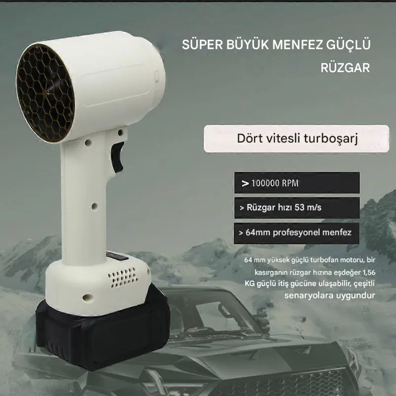 1600K Gl fleme Turbo Fan