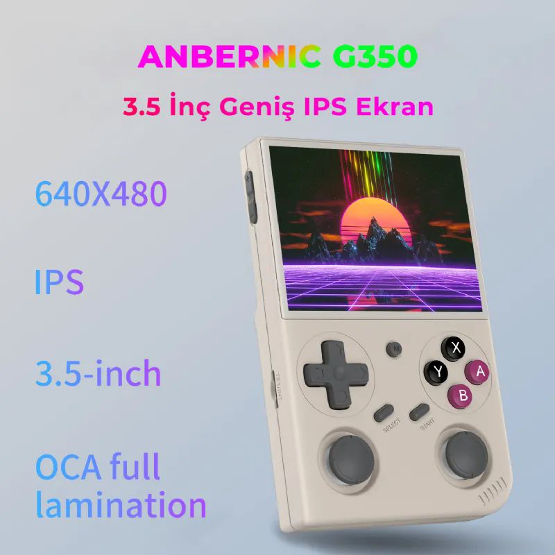 ANBERNIC-G350-Gri-64gb-Tetris