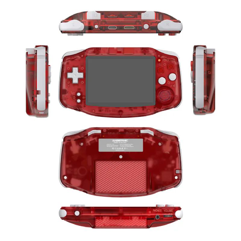ANBERNIC RG 34XX K�rm�z� 64gb Tetris