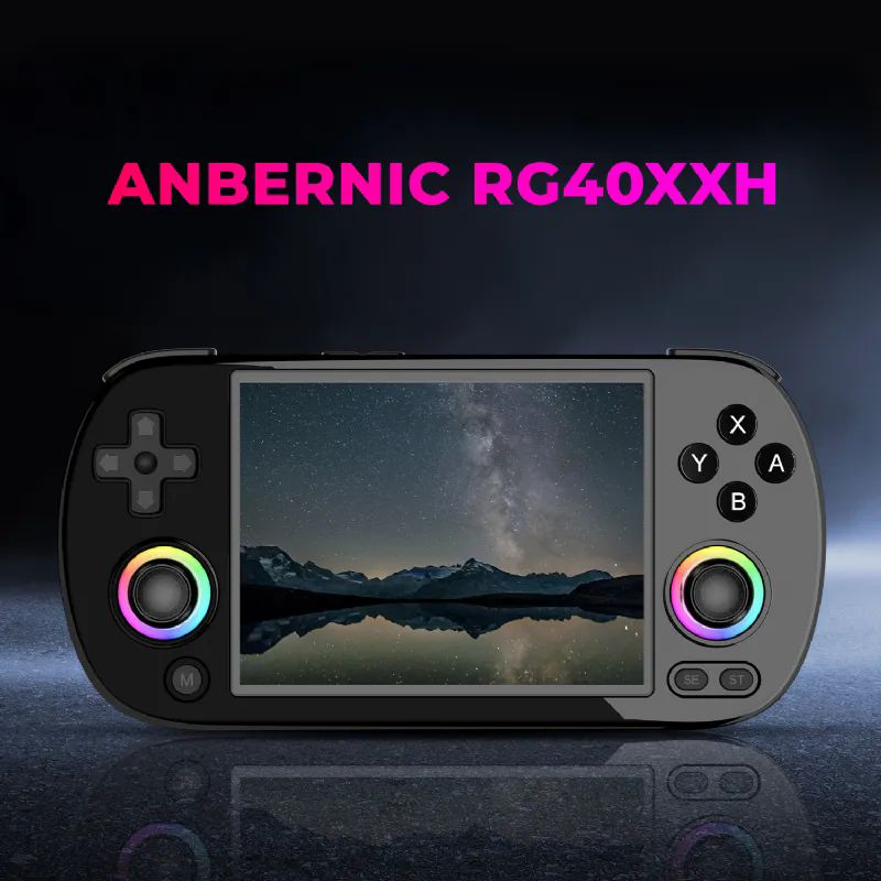 ANBERNIC-RG-40XXH-Siyah-64gb-Tetris