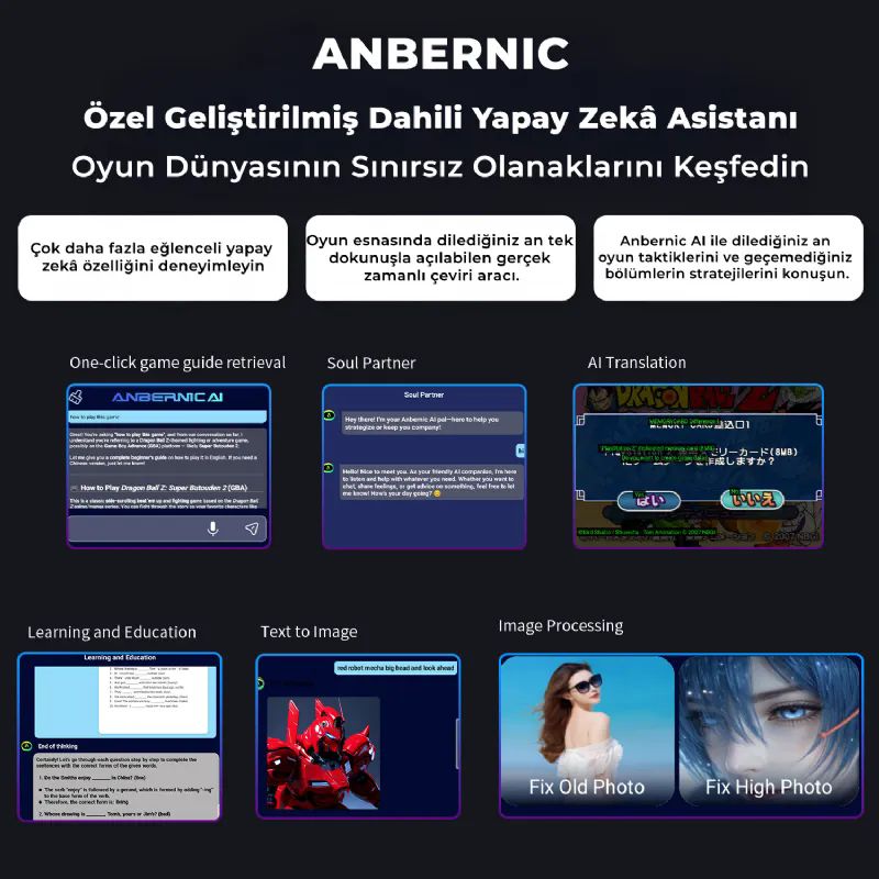 ANBERNIC RG 477M G�m�� 128gb Tetris