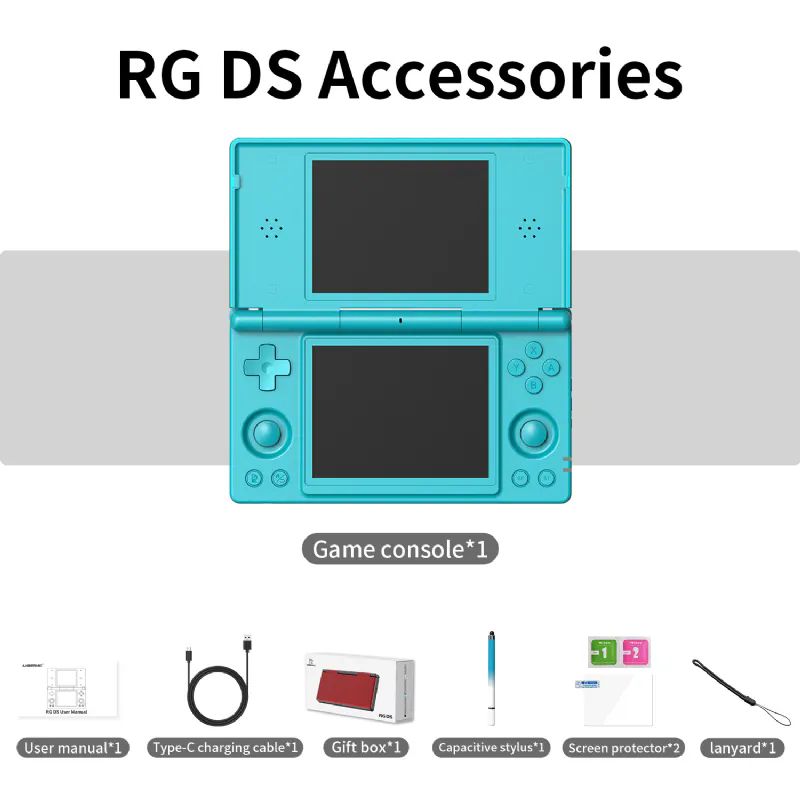 ANBERNIC RG DS Mavi Tetris
