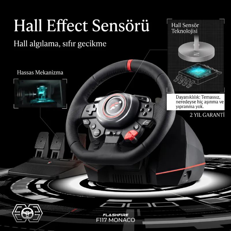 FLASHFIRE F117 D�REKS�YON SET OYUN KONSOLU