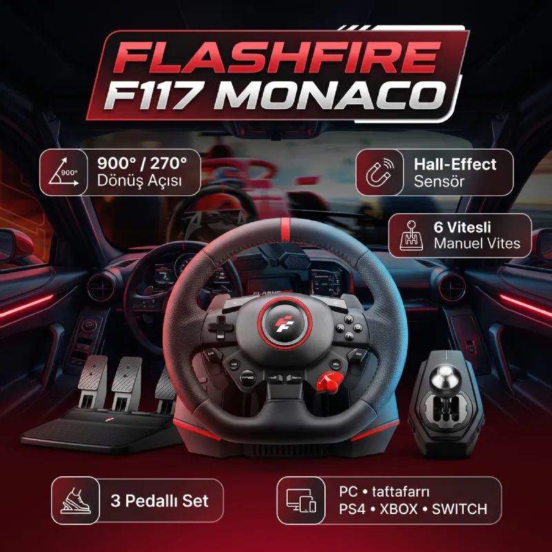 FLASHFIRE-F117-DIREKSIYON-SET-OYUN-KONSOLU