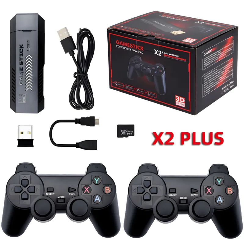 Game Stick X2 Plus Oyun Konsolu