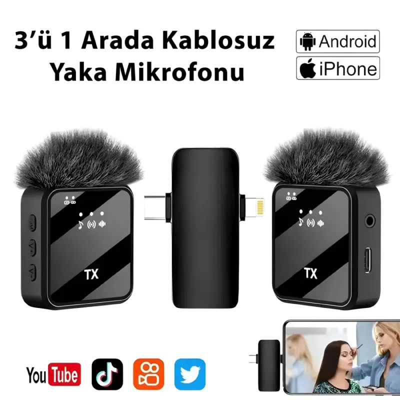 iDragon-F15-2-Yaka-Mikrofonu