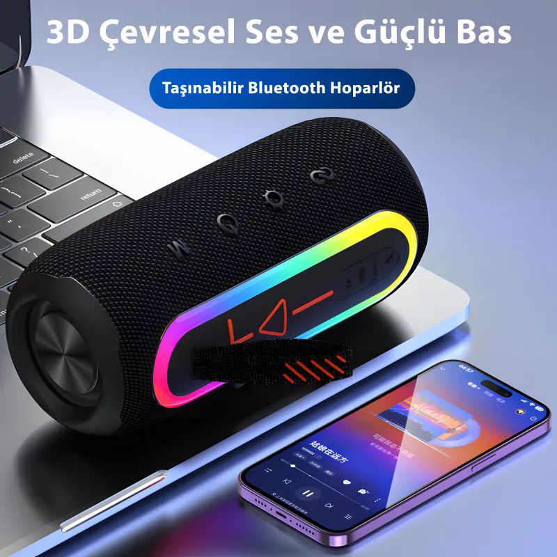 iDragon FLIP 6 MAX Mavi Speaker