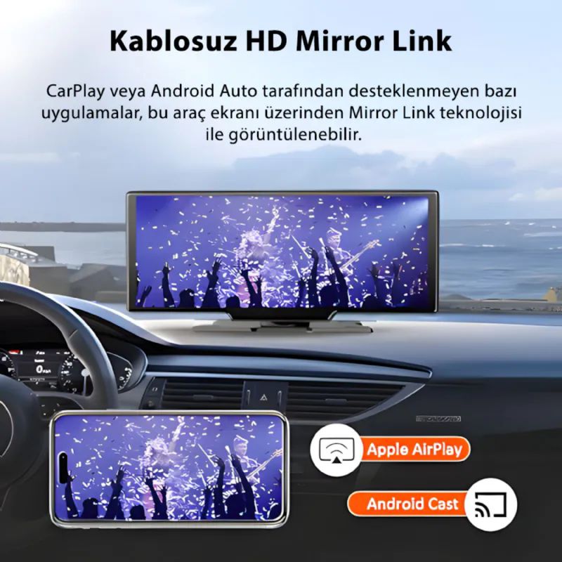 iDragon H18C Carplay Ak�ll� Ara� Monit�r� ve Kamera