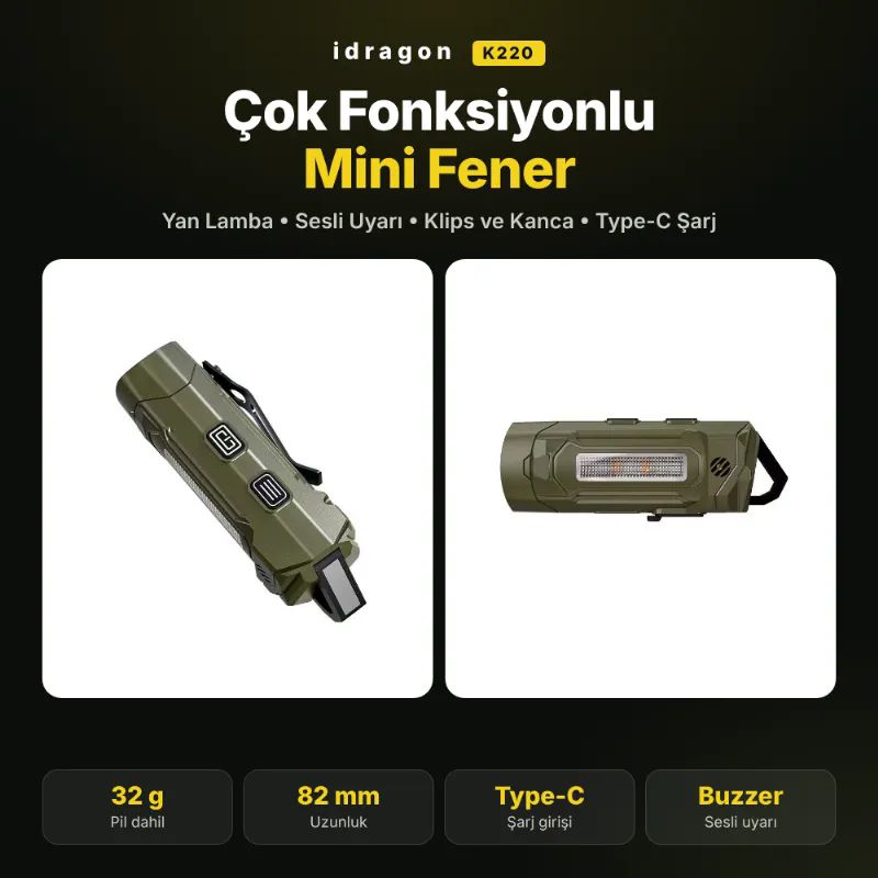idragon-K220-EL-Feneri