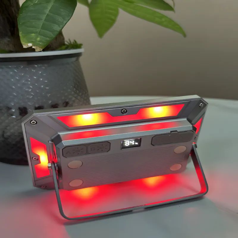 idragon KXK-686 Beyaz Power Bank - Kare Led Lamba