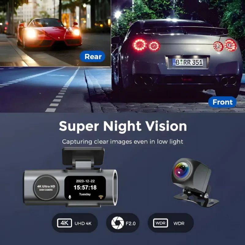 iDragon L50 Ultra HD 4K �n ve Ara� i�i Ara� Kameras�