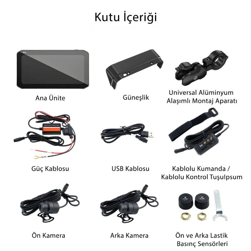 iDragon M11D Motor Carplay Monit�r ve Kamera