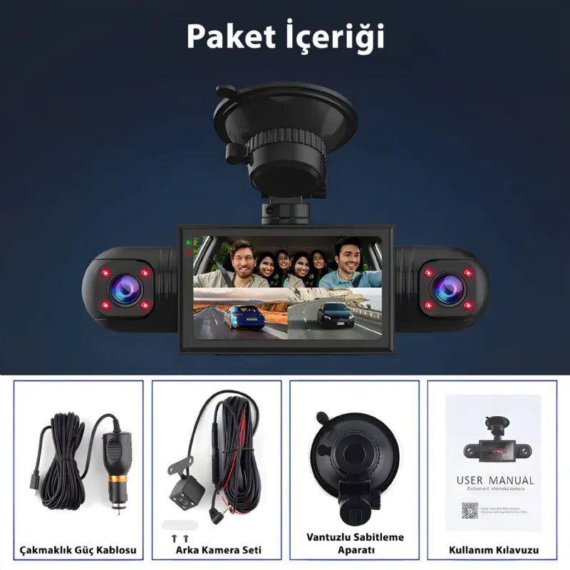 iDragon S23Q QUAD HD 2K 4 Kameral� Ara� Kameras�