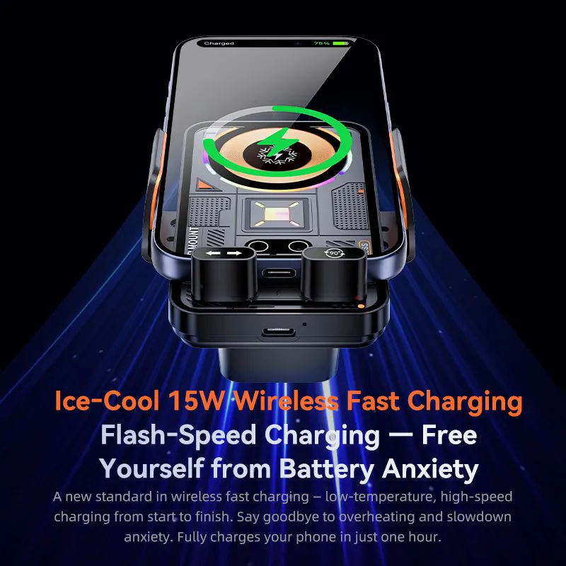 idragon SD39 �arjl� So�utucu Telefon Tutucu