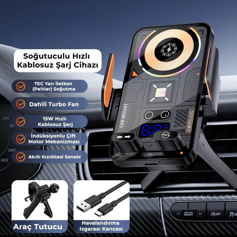 idragon-SD39-Sarjli-Sogutucu-Telefon-Tutucu