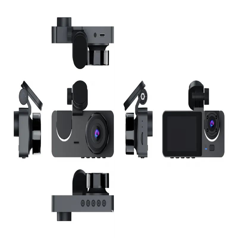 iDragon Y15 FHD 1080P Ara� i�in Ekranl� �n Arka ve Ara� i�i Ara� Kameras�