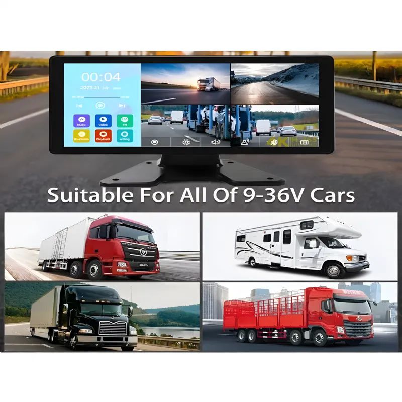 iDragon ZC 101-4 HD T�r Carplay Monit�r� ve Kamera