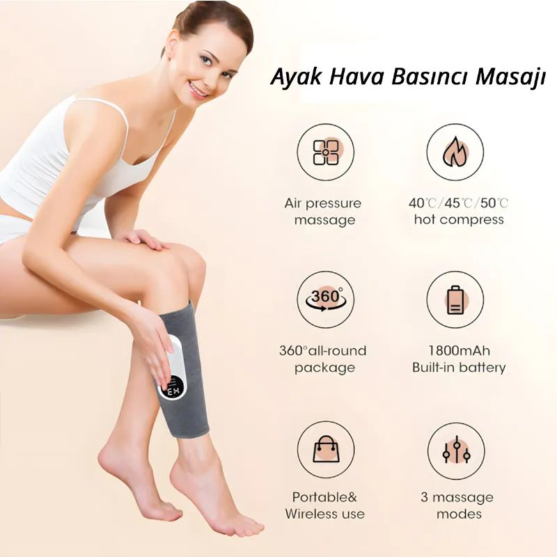 K-L01 Airbag Leg Massager Masaj Aleti