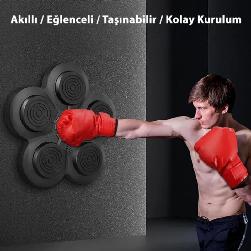 MDHL Qb-01 Boks Makinesi + Eldiven