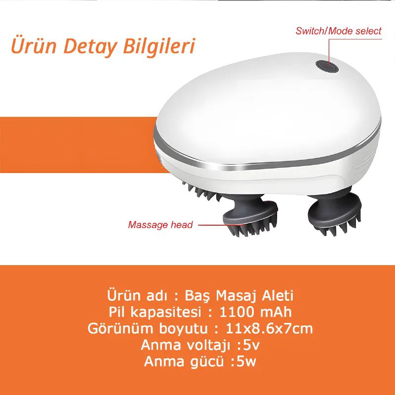 Mshd-001 Smart Scalp Massager Masaj Aleti