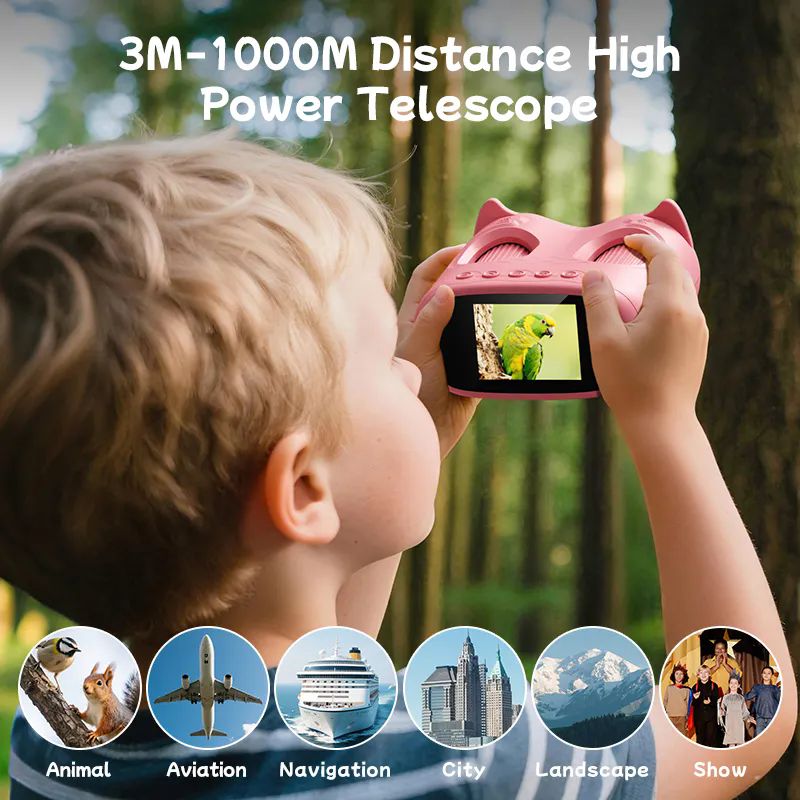 Myscope 387 Pembe Mikroskop