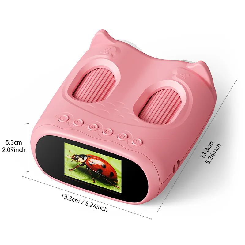 Myscope 387 Pembe Mikroskop