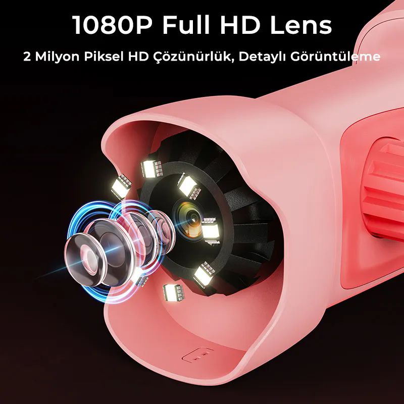 Myscope 395 Pembe Mikroskop