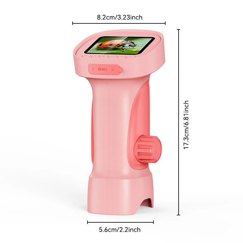Myscope 395 Pembe Mikroskop