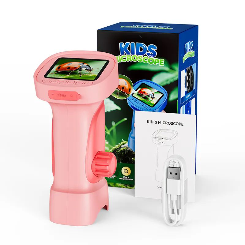 Myscope 395 Pembe Mikroskop