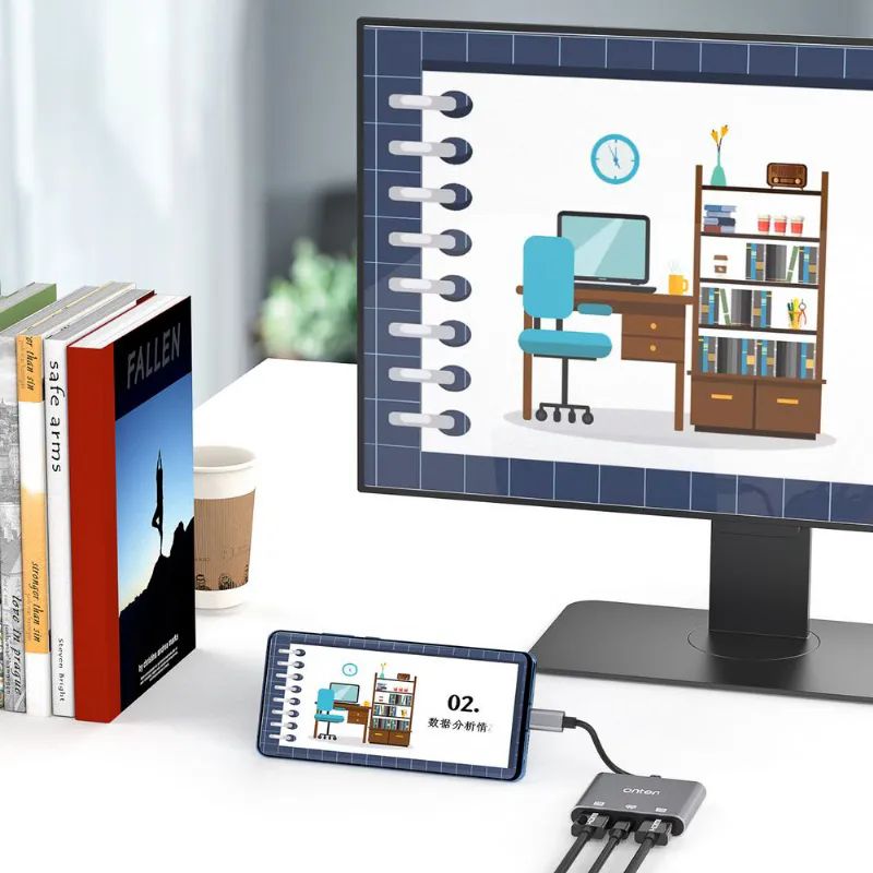 Onten Otn-9175S G�r�nt� Aktar�m Adapt�r�