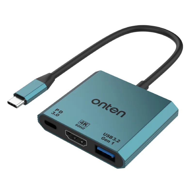 Onten-UC301-3-in-1-4K-60Hz-3.0-Usb-ile-HDMI-Adaptor