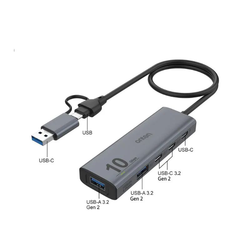 Onten UCA612 5 in 2 10Gbps 3.2 Usb �oklay�c�