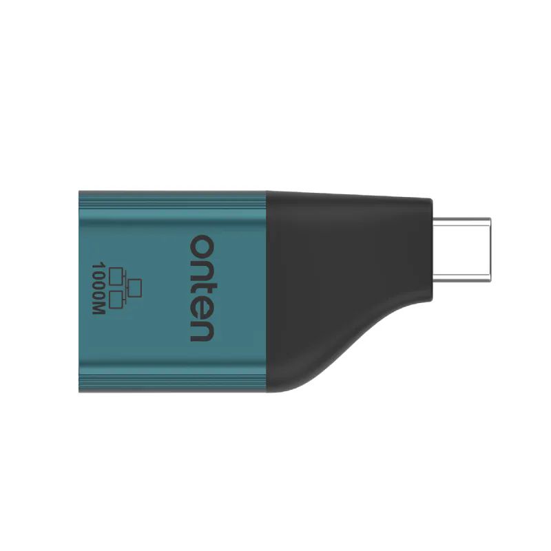 Onten UE101 USB 3.0+USB-C 1 Gbps Ethernet Gigabit Adapt�r