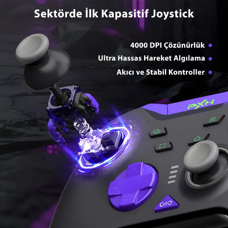 Pxn PXN-P5 8K Oyun Kolu Siyah