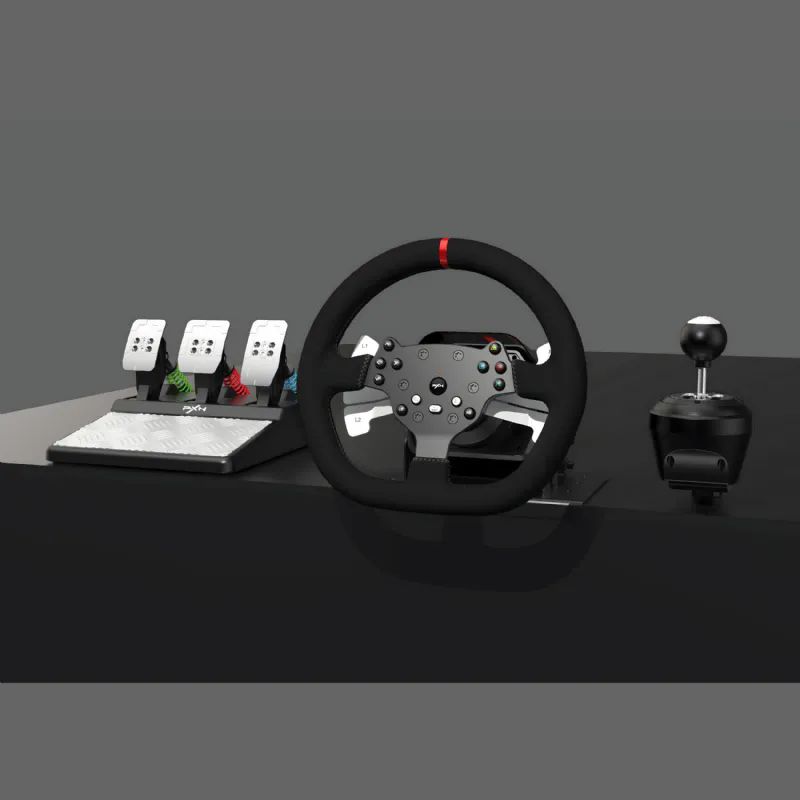 Pxn Pxn-V10 270-900 Derece FFB PS5 e Kadar Uyumlu Direksiyon Set Oyun Konsolu