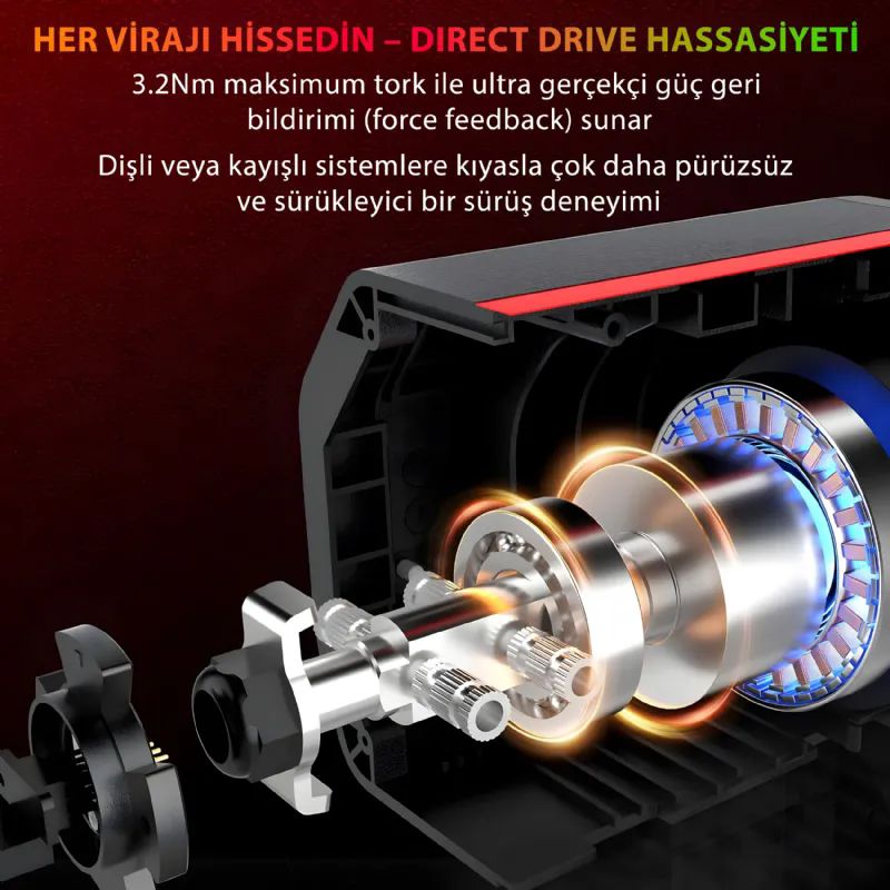 Pxn Pxn-V10 Ultra Direksiyon Set Oyun Konsolu