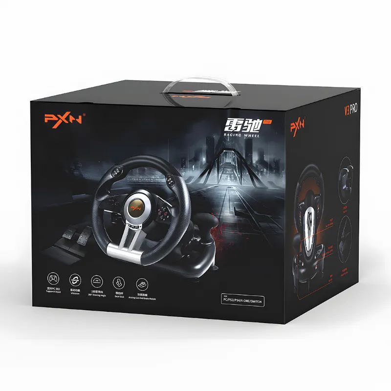 Pxn Pxn-V3 Pro 180 Derece Direksiyon Set Oyun Konsolu