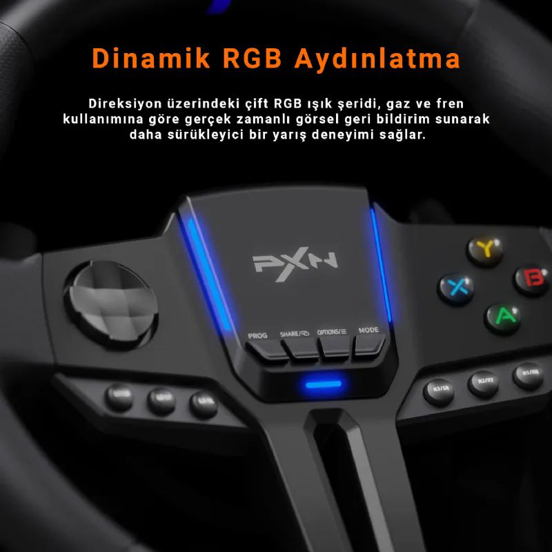 Pxn Pxn-V900 Gen2 Direksiyon Set Oyun Konsolu
