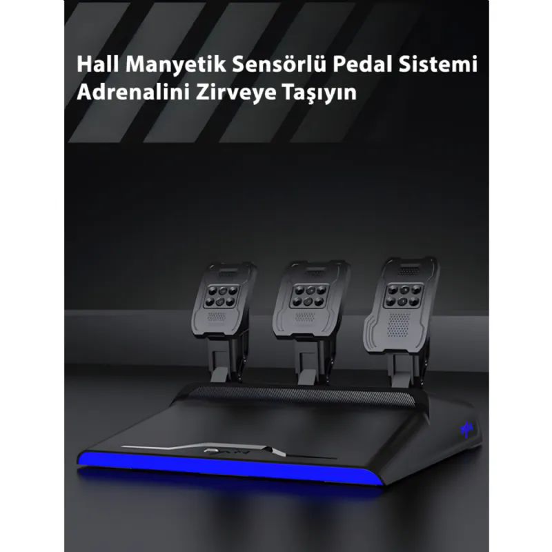 Pxn Pxn-V99 270-900 Derece FFB Ps5 e Kadar Uyumlu Direksiyon Set Oyun Konsolu