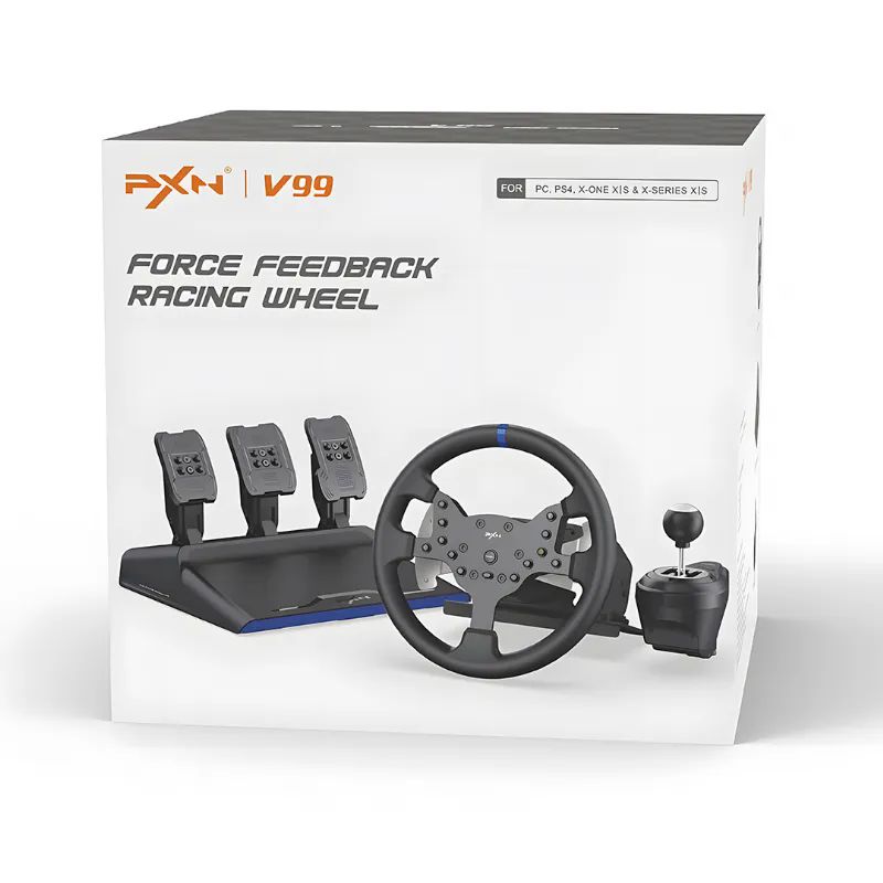 Pxn Pxn-V99 Ps5 e Kadar Uyumlu Direksiyon Set Oyun Konsolu