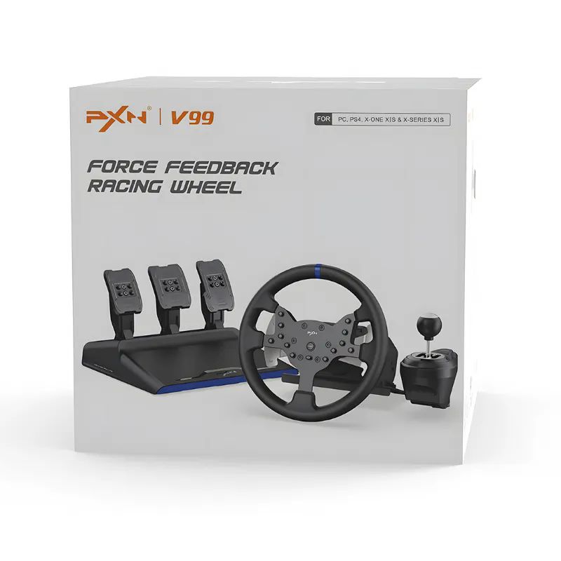 Pxn Pxn-V99 Ps5 e Kadar Uyumlu Direksiyon Set Oyun Konsolu