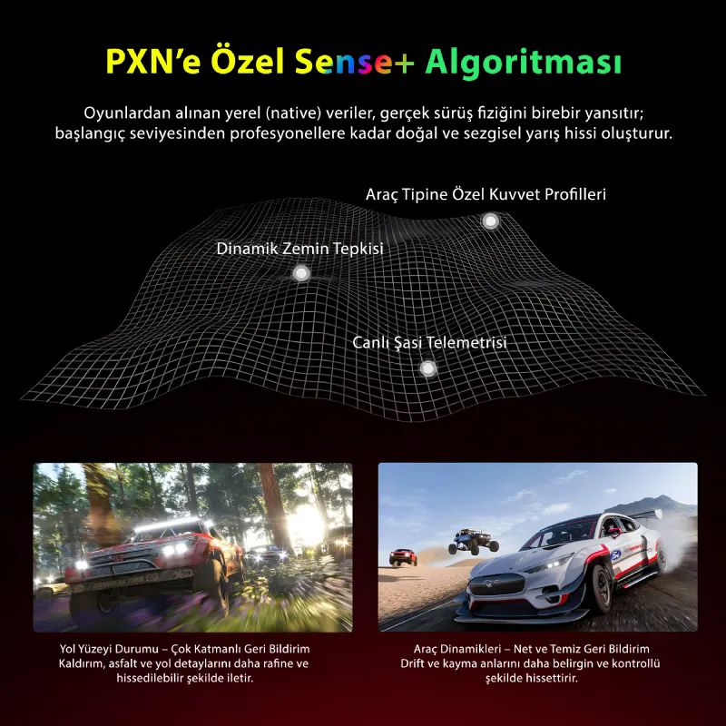 PXN VD10 10nm Direksiyon Motoru